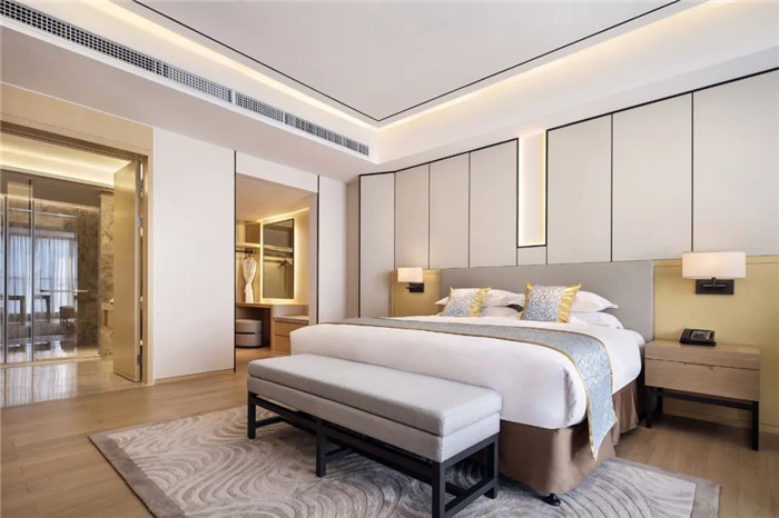 勃朗星级酒店设计公司推荐澄海国瑞豪生大酒店客房设计