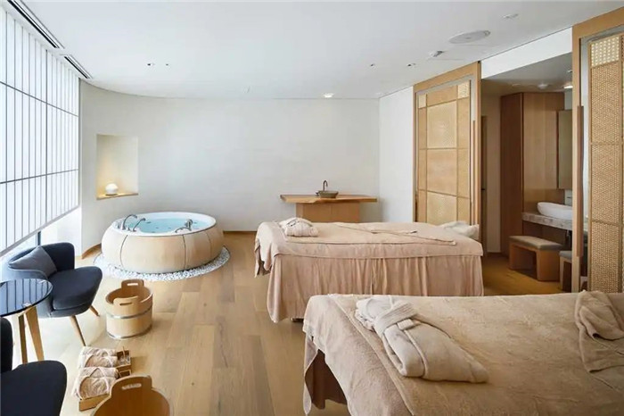 日式酒店设计  日本ANA洲际温泉度假酒店SPA设计