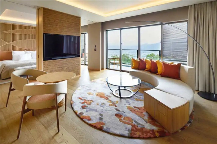 日式酒店设计  日本ANA洲际温泉度假酒店套房设计