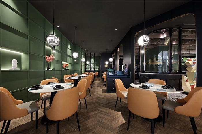 勃朗专业餐厅设计公司推荐新加坡文化主题餐厅装修设计方案