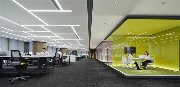 最新多元化智能办公设计案例：绿地集团总部设计