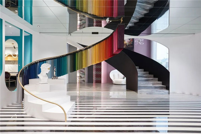 超有艺术创意的阿里巴巴软装家居馆设计方案