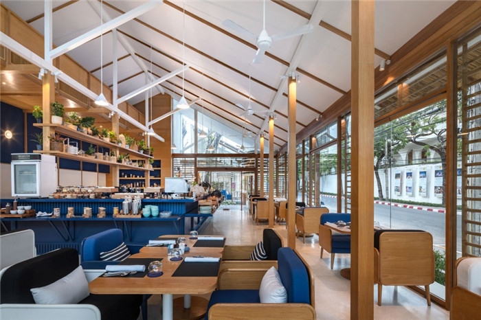 酒店餐厅设计-泰国苏梅岛Sala Chaweng特色沙滩度假酒店设计