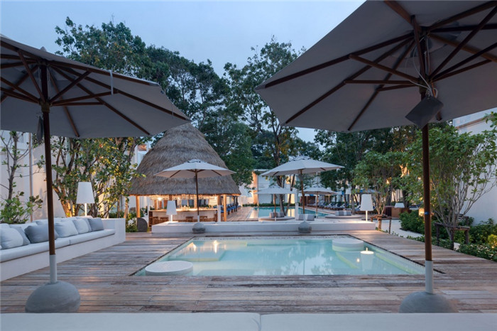泳池设计-泰国苏梅岛Sala Chaweng特色沙滩度假酒店设计