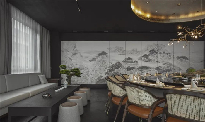 郑州餐厅设计公司推荐岭南特色中餐厅设计案例