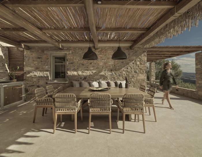 希腊佩利瓦自然别墅度假酒店设计方案赏析