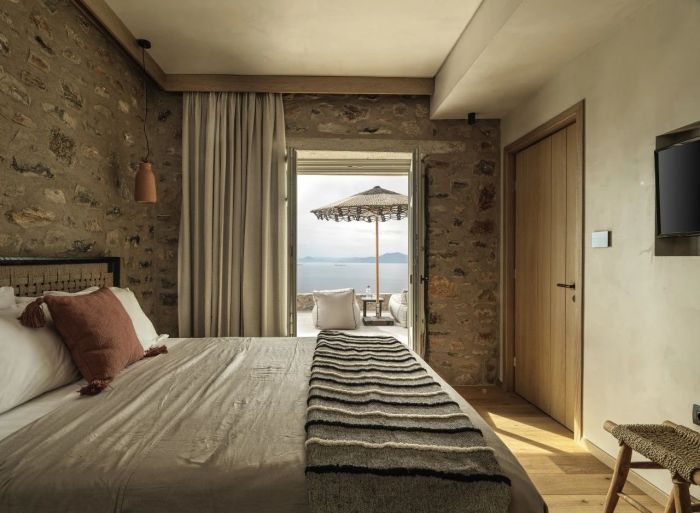 希腊佩利瓦自然别墅度假酒店设计方案赏析
