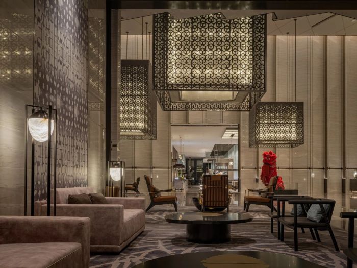 郑州勃朗设计推荐佛山保利洲际酒店五星酒店灯光设计说明