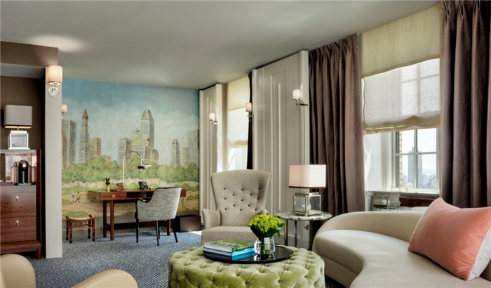 高端奢华酒店翻新  纽约瑰丽酒店改造设计方案