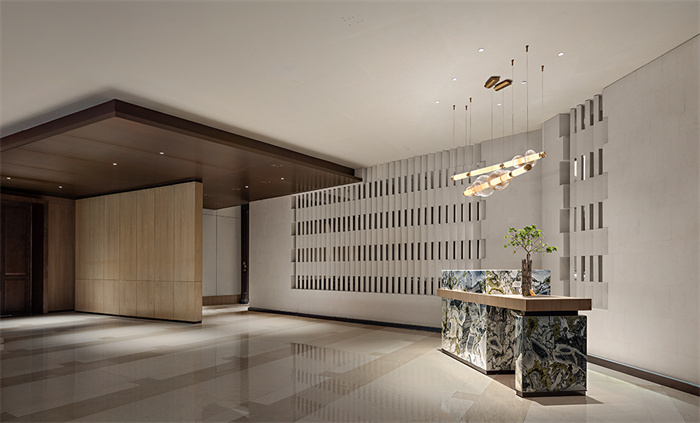 新式江南国风  河北宾馆餐厅翻新改造设计